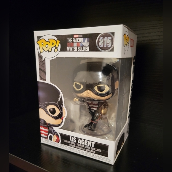 Funko POP! Marvel: The Falcon and the Winter Soldier - US Agent 815 - Picture 1 of 6